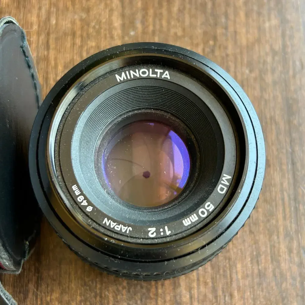 Minolta 50mm f/2 Prime Lens